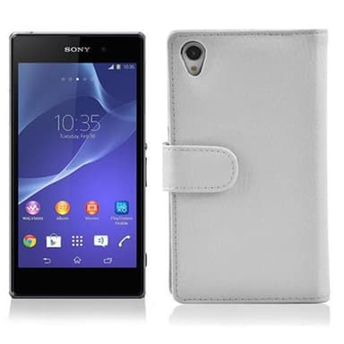 Suojakuori Sony Xperia Z2 Lompakkokotelo (Valkoinen)