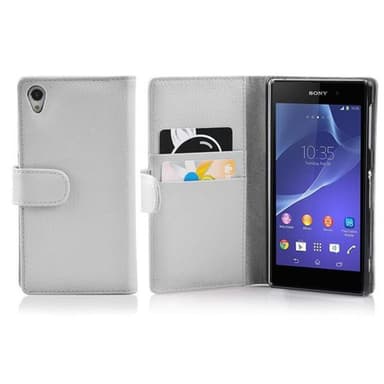 Suojakuori Sony Xperia Z2 Lompakkokotelo (Valkoinen)