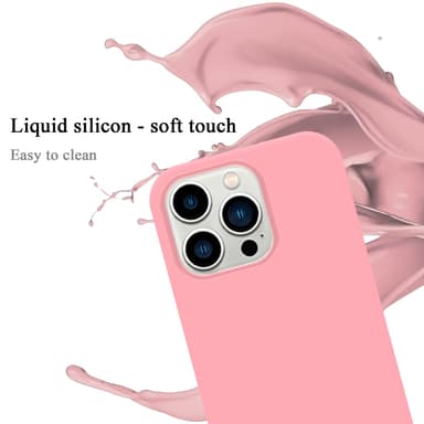 iPhone 14 PRO Suojakuori Kotelo (Vaaleanpunainen)