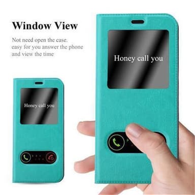 Lompakkokotelo Samsung Galaxy S8 Case (Turkoosi)
