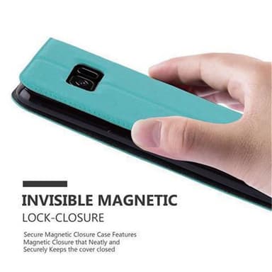 Lompakkokotelo Samsung Galaxy S8 Case (Turkoosi)