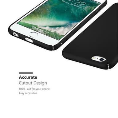 iPhone 6 PLUS / 6S PLUS Suojakuori Kotelo Cover (Musta)