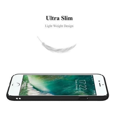 iPhone 6 PLUS / 6S PLUS Suojakuori Kotelo Cover (Musta)