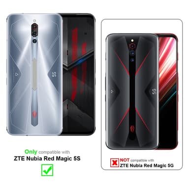 ZTE Nubia Red Magic 5S Suojakuori Universaali (Musta)