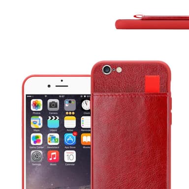 Suojakuori iPhone 6 PLUS / 6S PLUS Kotelo (Punainen)
