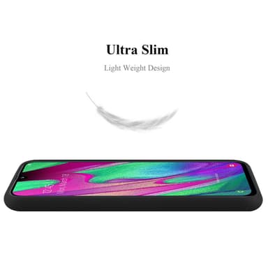 Suojakuori Samsung Galaxy A40 Kotelo (Musta)