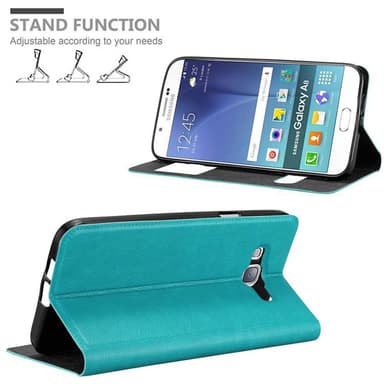 Lompakkokotelo Samsung Galaxy A8 2015 Case (Turkoosi)
