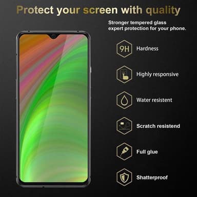 OnePlus 7T 3x Näytönsuoja Karkaistu lasi