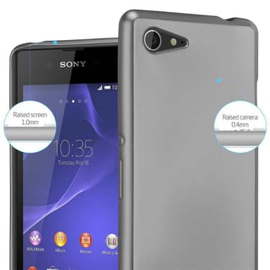 Sony Xperia E3 Suojakuori Kotelo (harmaa)