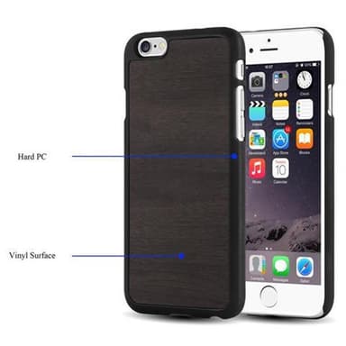 iPhone 6 / 6S Suojakuori Kotelo (Musta)