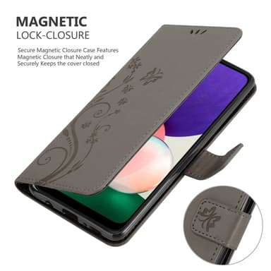 Samsung Galaxy A22 5G Suojakuori Lompakkokotelo