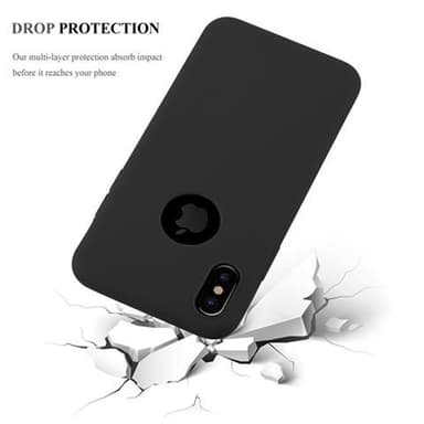 Suojakuori iPhone X / XS Kotelo (Musta)