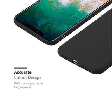 Suojakuori iPhone X / XS Kotelo (Musta)