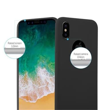 Suojakuori iPhone X / XS Kotelo (Musta)