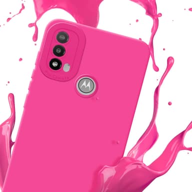Motorola MOTO E20 Suojakuori Kotelo (Vaaleanpunainen)