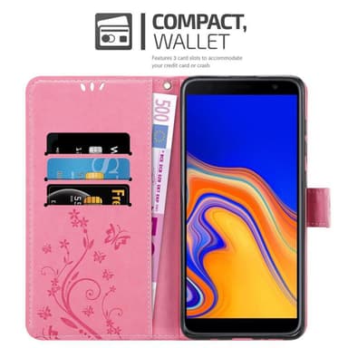 Samsung Galaxy J4 PLUS Suojakuori Lompakkokotelo