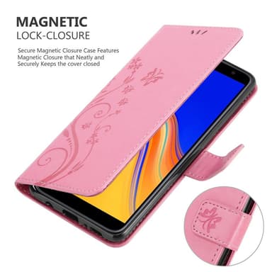 Samsung Galaxy J4 PLUS Suojakuori Lompakkokotelo