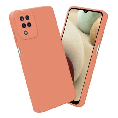 Samsung Galaxy A12 / M12 Suojakuori Kotelo (Oranssi)