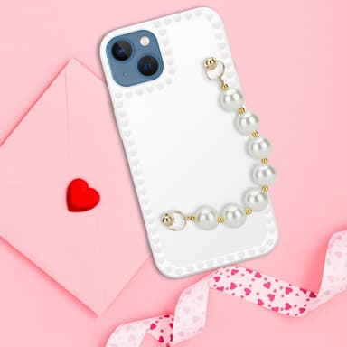 iPhone 13 Suojakuori Kotelo (Valkoinen)