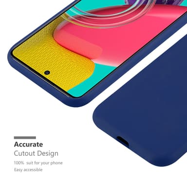 Suojakuori Samsung Galaxy M53 5G Kotelo (Sininen)
