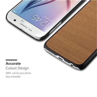 Samsung Galaxy S6 Suojakuori Kotelo (Ruskea)