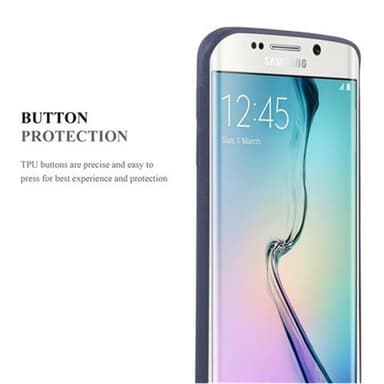 Suojakuori Samsung Galaxy S6 EDGE Kotelo (Sininen)