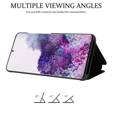Suojakuori Samsung Galaxy S20 Lompakkokotelo (Musta)