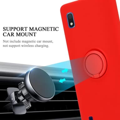 Samsung Galaxy A10 / M10 Suojakuori Kotelo (Punainen)