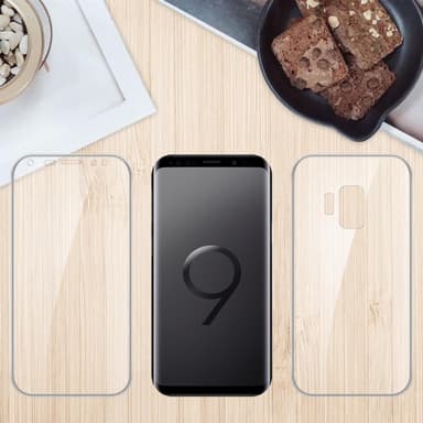 Samsung Galaxy S9 Suojakuori Cover (Läpinäkyvä)