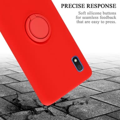Samsung Galaxy A10 / M10 Suojakuori Kotelo (Punainen)