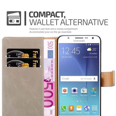 Samsung Galaxy J7 2015 Suojakuori Lompakkokotelo