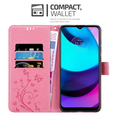 Motorola MOTO E20 / E30 / E40 Suojakuori Lompakkokotelo