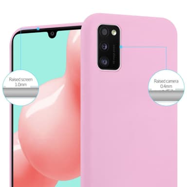Suojakuori Samsung Galaxy A41 Kotelo (Vaaleanpunainen)