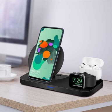 Huawei MATE 30 LITE Suojakuori Lompakkokotelo (Sininen)