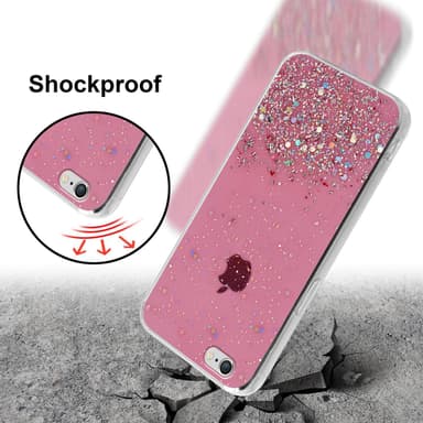 iPhone 6 / 6S Suojakuori Kotelo (Vaaleanpunainen)