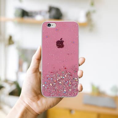 iPhone 6 / 6S Suojakuori Kotelo (Vaaleanpunainen)