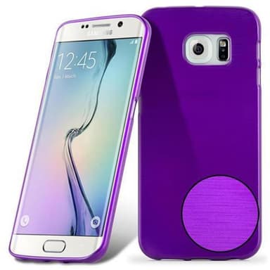 Samsung Galaxy S6 EDGE Suojakuori Kotelo (Violetti)