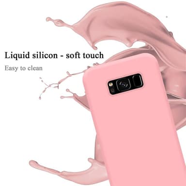Samsung Galaxy S8 Suojakuori Kotelo (Vaaleanpunainen)