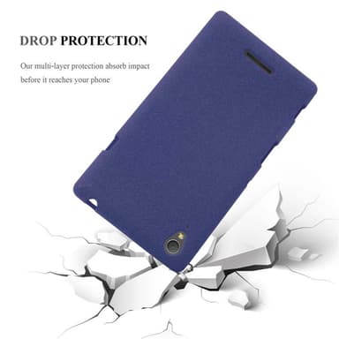 Suojakuori Sony Xperia T3 Kotelo (Sininen)