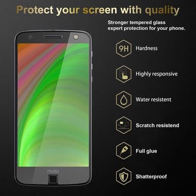 Motorola MOTO Z Näytönsuoja Karkaistu lasi Suojakalvo