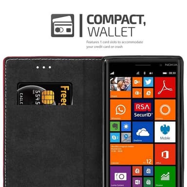 Nokia Lumia 830 Suojakuori Case (Punainen)
