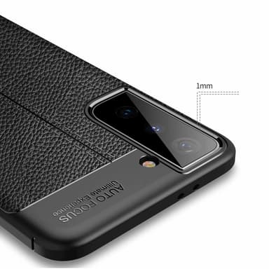 Samsung Galaxy S21 PLUS Suojakuori Cover (Musta)