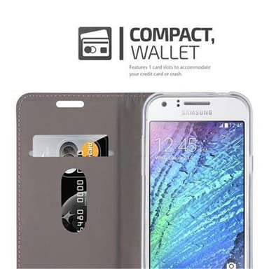 Samsung Galaxy J1 2015 Suojakuori Lompakkokotelo