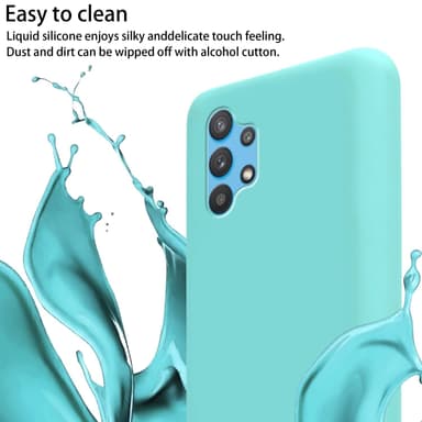 Suojakuori Samsung Galaxy A72 4G / 5G Kotelo (Turkoosi)
