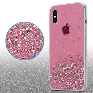iPhone X / XS Suojakuori Kotelo (Vaaleanpunainen)