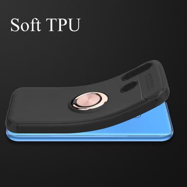 Samsung Galaxy A40 Suojakuori Kotelo (Musta)