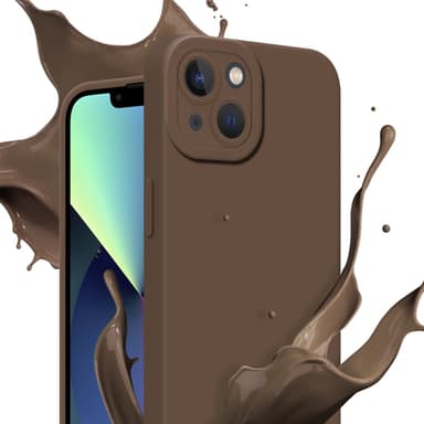 iPhone 14 PLUS Suojakuori Kotelo (Ruskea)