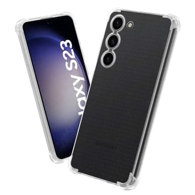 Samsung Galaxy S23 Suojakuori Kotelo (Läpinäkyvä)