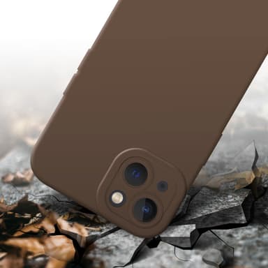 iPhone 14 PLUS Suojakuori Kotelo (Ruskea)