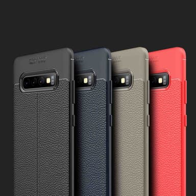 Samsung Galaxy S10 4G Suojakuori Cover (Musta)